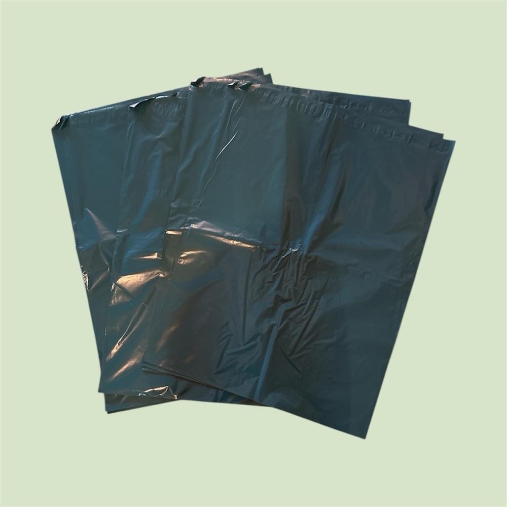 Large 19x24 Dark Green Poly Mailers get 10